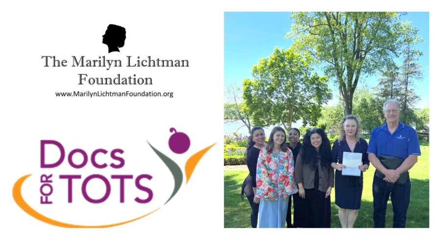 an image of 5 people and text that says 'The Marilyn Lichtman Foundation www.MarilynLichtmanFoundation.org Docs for TOTS'