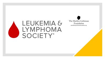 Logo of Leukemia & lymphoma Society with The Marilyn Lichtman Foundation logo to the side.